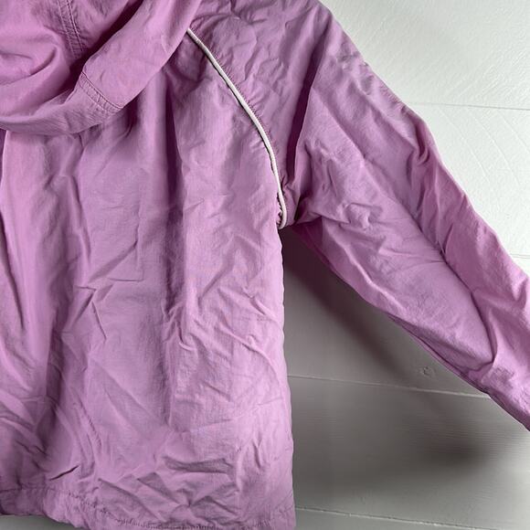 ABERCROMBIE & FITCH Pink Anorak Nylon Hooded Full Zipper Jacket Size Small - Picture 5 of 15